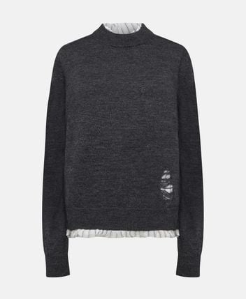 Wool pullover