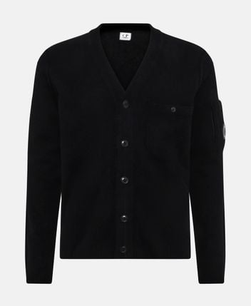 Wool-blend cardigan
