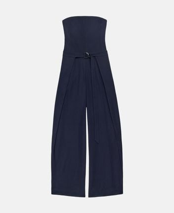 Wool-blend jumpsuit