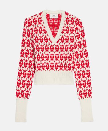 Wool-blend pullover