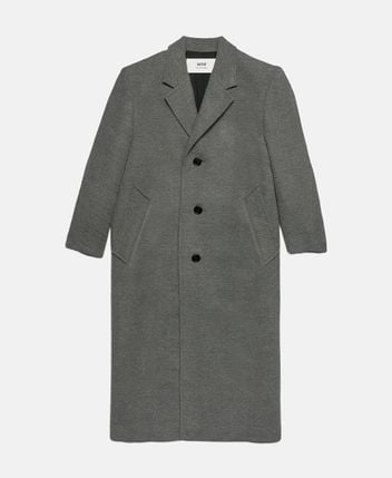 Wool-blend coat