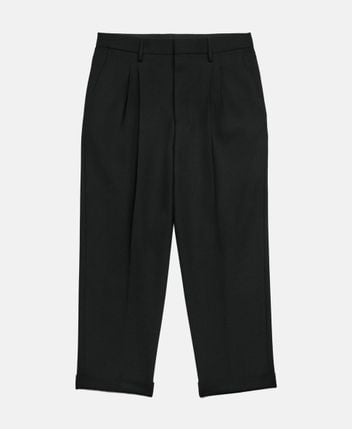 Wool-blend trousers