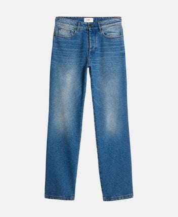 Straight leg jeans