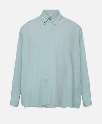 Silk-blend shirt
