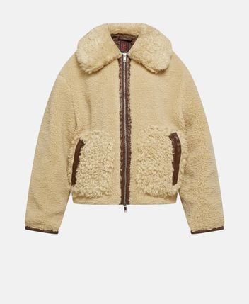 Faux fur jacket