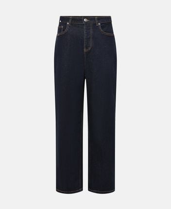 Straight leg jeans